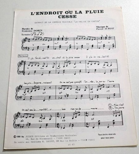Partition sheet music linda - music,
