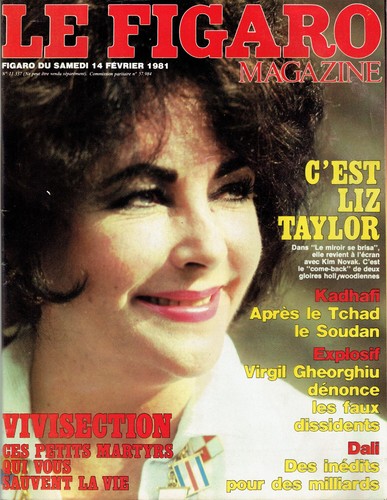 Figaro magazine 1981 liz - magazine,