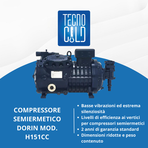 Compressore semiermetico dorin - compressore,