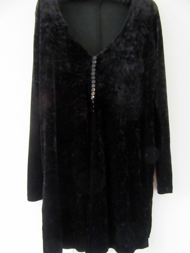 Top tunica velluto nero - , dorin