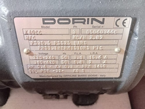 Dorin k40cc 4hp - -, 0,4hp